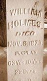 William's tombstone